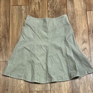 Bass Jeans Cordoroy Skirt Woman Size 2